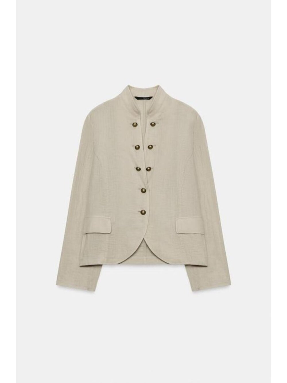 ZARA RUSTIC BUTTONED BLAZER 2010/716/916